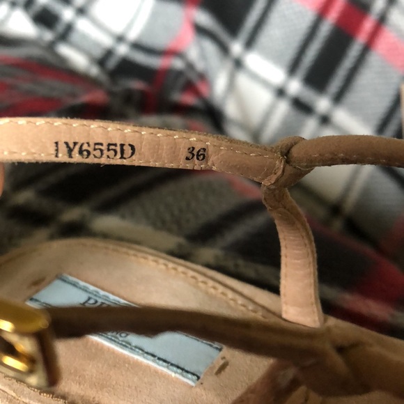 Authentic PRADA shoes size 6 - Picture 6 of 7